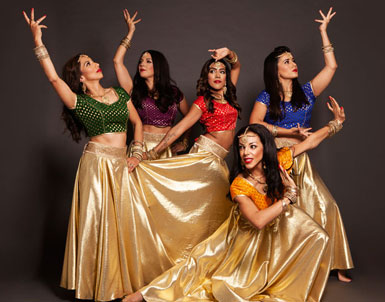 female bollywood dancers