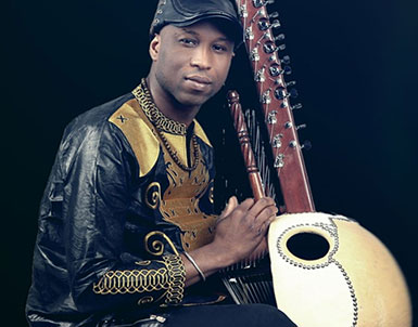 African Kora Player