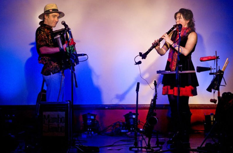 accordion and clarinet duo