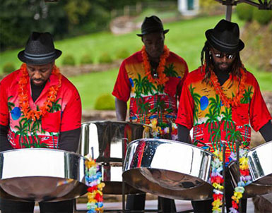 Caribbean steel band