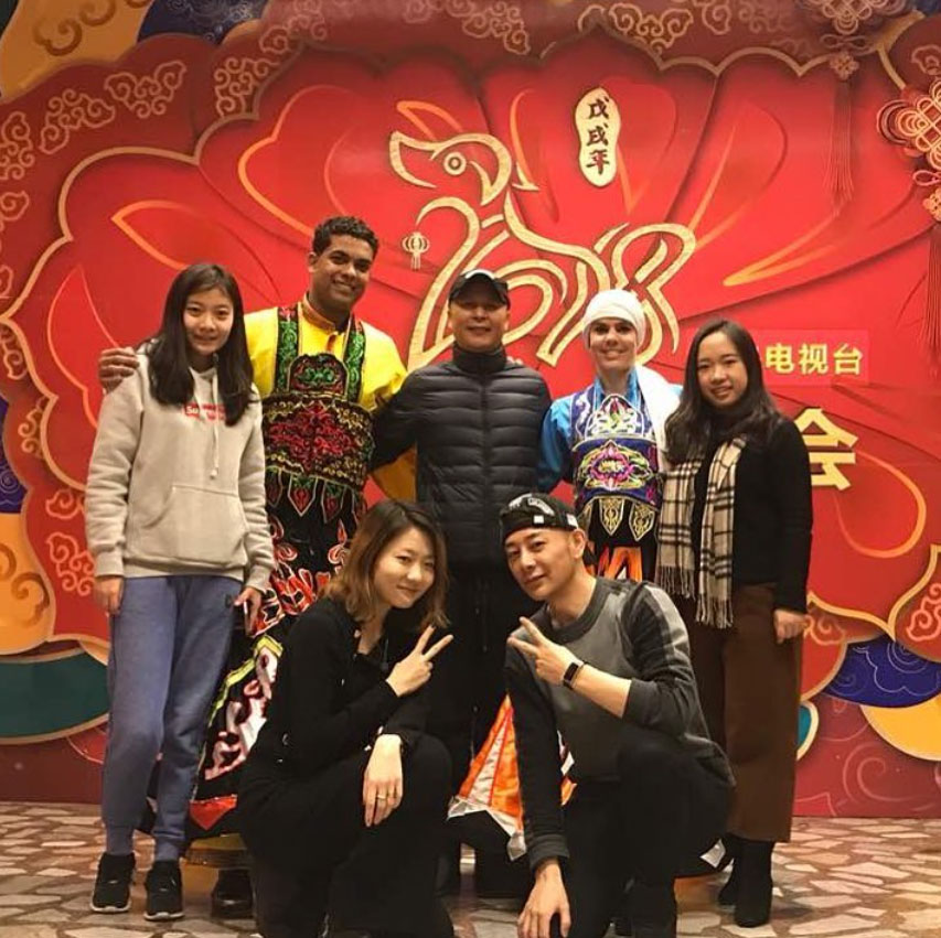 Tanoura dancers with the Chinese New Year Directors